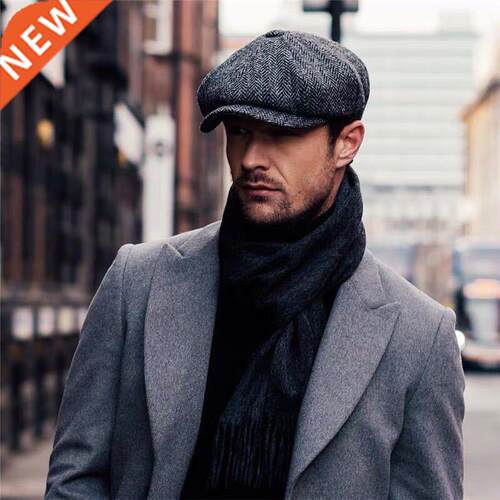 Male Plus Size Ivy Hat Big Head Man Spring Summer and Autumn