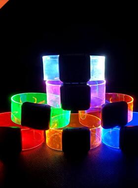 LED Battery Light-emitting Bracelet Running Armband Flaing