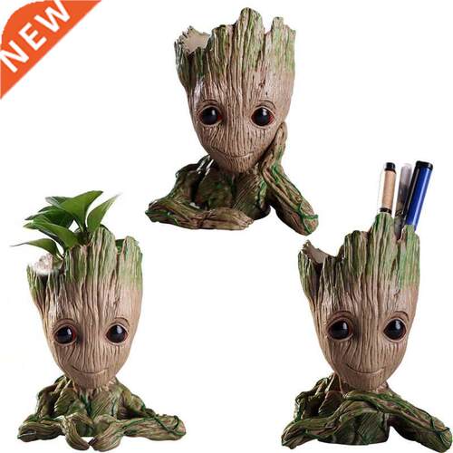 Baby Flowerpot Flower Pot Plants Planter Figures Model Toy f