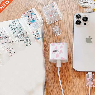 Silicone Charging Cable Winder Protective Case for iphone F