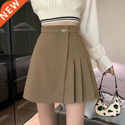 High Waist Mini Skirts Women New 2021 Korean Style Setwear A