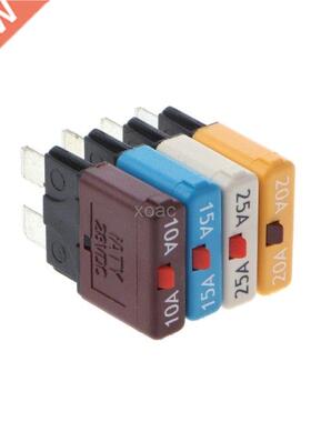 Circuit Breaker Blade Fuse 28V Resettable 10-25A Marine Rall