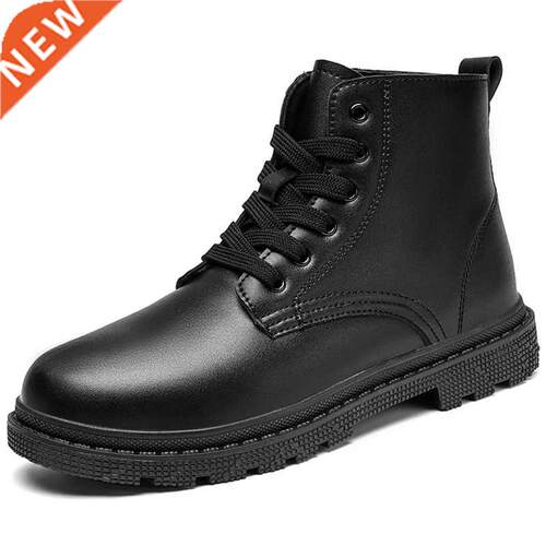 Men Boots 2021 Spring New Fashion Shoes Man Outdoor Comfy Cl