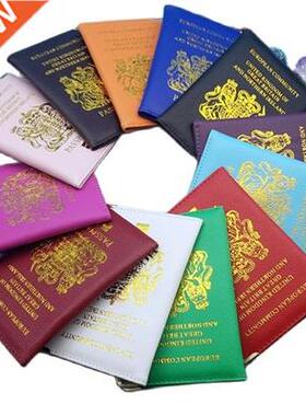New PU Leather Passport Cover Multcolor Travel Passport