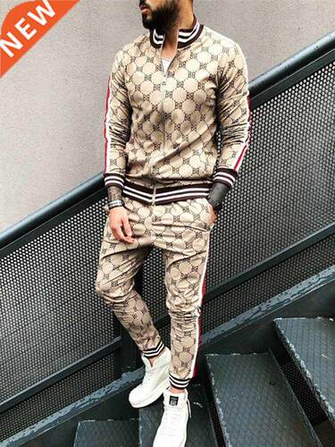 Muscle Sport Suits European American rends D Print Fitness