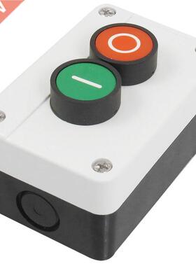 AC 600V 10A Momentary Red Green Sign NO NC Push Button Switc