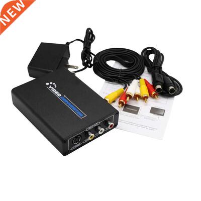 HDMI To 3RCA AV CVBS Composite & S-Video R / L Audio Con