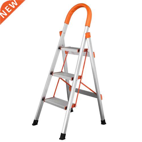 Non-slip -Step Aluminum Ladder Folding Platform Stool 0 l