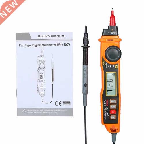 PEAKMETER Handheld Digital Pen Type Multimeter DC/AC Voltage