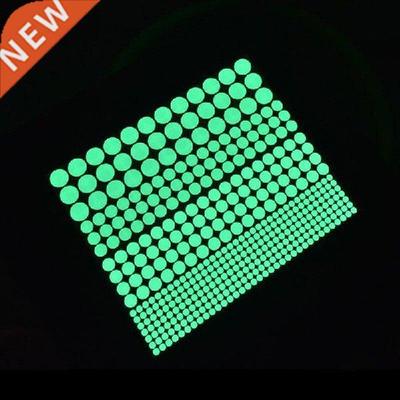 400pcs Luminous Glow Dark Star Round Dot Wall Stickers Home