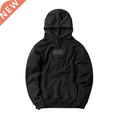 High Quality Thick Kith Box Logo Hoodie Men WomenEmbroidery