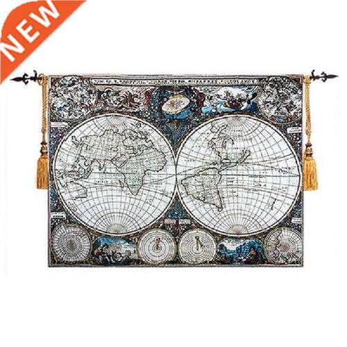 Ancient world map decorative pictures 140*109cm home