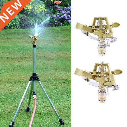 New Hot Useful Copper Rotate Water Sprinkler Spray Nozzle
