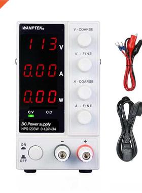 NPS1203W DC Regulated Power Supply 120V3A Adjustable