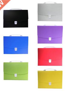 Hndheld Document Files Folder Bg 13 Pockets Expndble Sch