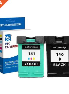 UP brand 2Pcs Ink cartridge compatible for HP 140 141 for C
