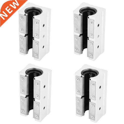 4PCS SBR20LUU 20mm Aluminum Alloy Linear Motion Ball Bearing