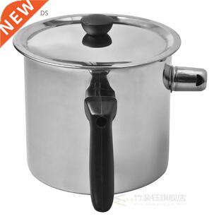 Simmer Pot Stainless Steel 1l Milk Boiler Lid Milk Pot Stain