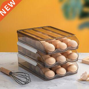 Refrigerator Egg Storage Box Portable Egg Drawer Storage