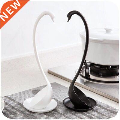 Hot 2pcs/lot Swan aped Ladle Non Stick Ladle and Base