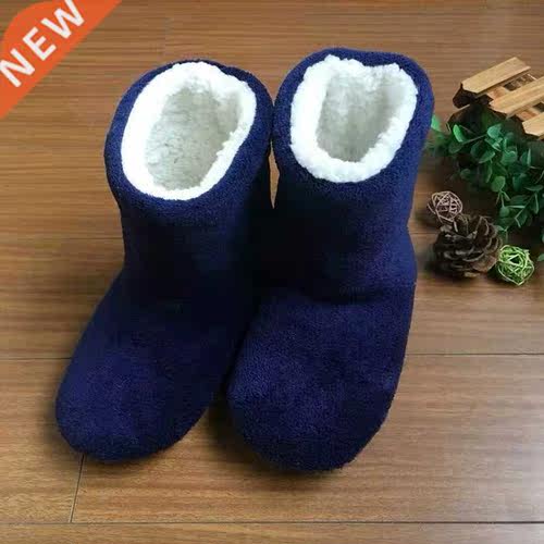 Winter Adult Men And Women Thick Warm Floor Shoes High Tube