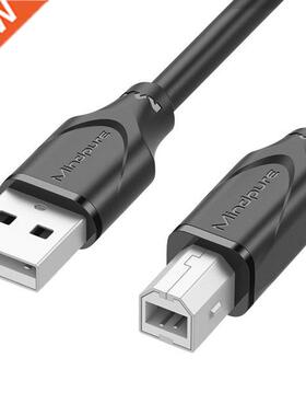 Print Cable B USB 2.0 Type A Male to Male Printer Data Cable