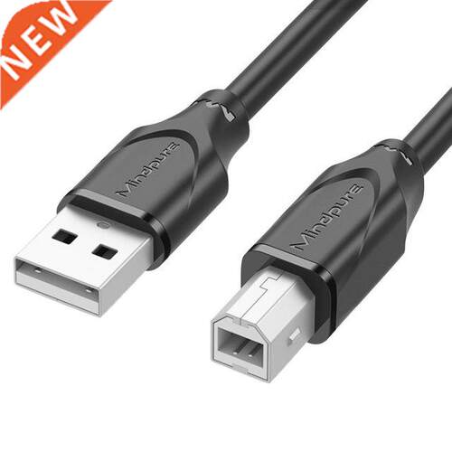 Print Cable B USB 2.0 Type A Male to Male Printer Data Cable