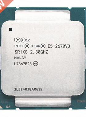 For Xeon CPU E5-2670 V3 SR1XS X99 2.30GHZ 30M 12-CORES E5 2