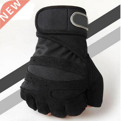 Half Fitness Gloves Weight Lifting Gloves Protect Wrist Gym