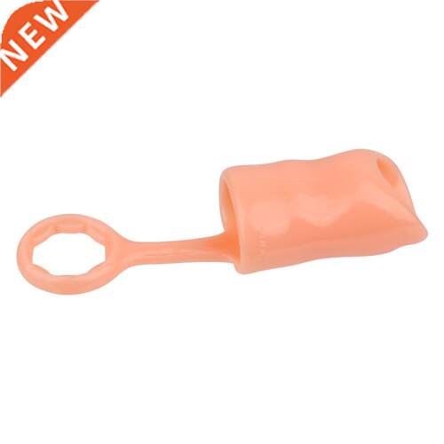 Men's Ring Time-Delay Collar Silicone Ring Cock Male Sun Fin