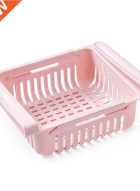 Pull-out Drawer Refrigerator Storage Box Holder Food