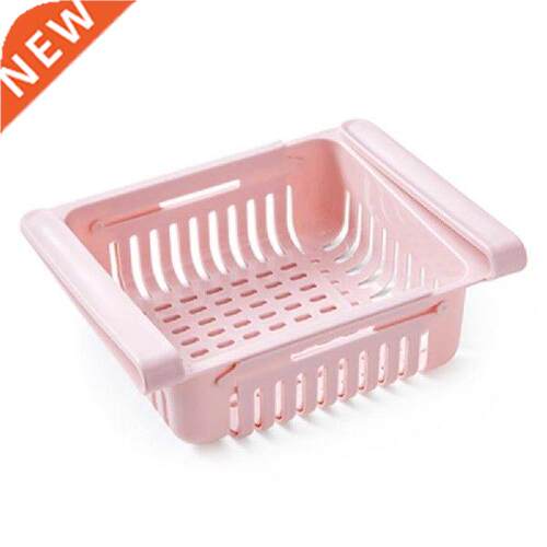 Pull-out Drawer Refrigerator Storage Box Holder Food