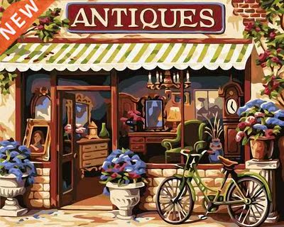 Paint By Number Seaside Lighthouse Frameless 50x40cm Acrylic