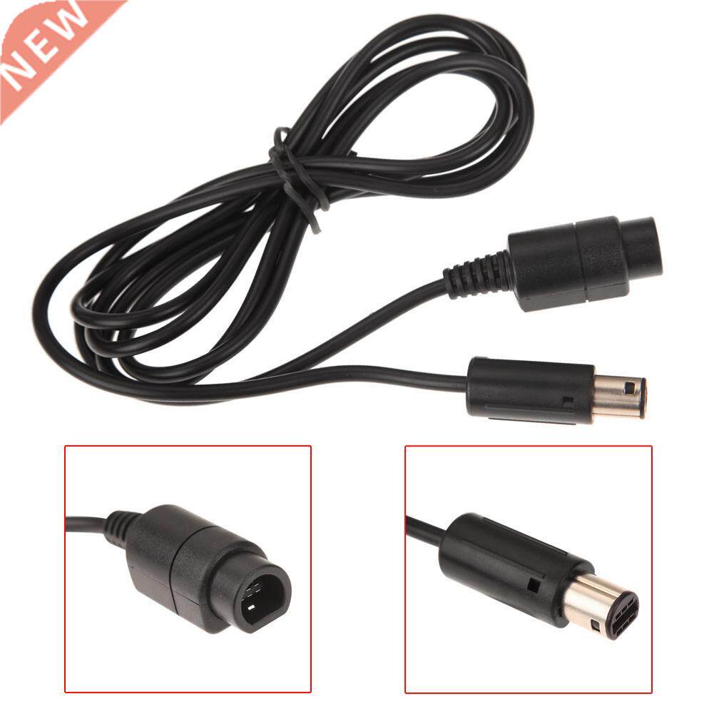 1.8m Controller Extension Cable for GameCube Black Controlle - 实物图