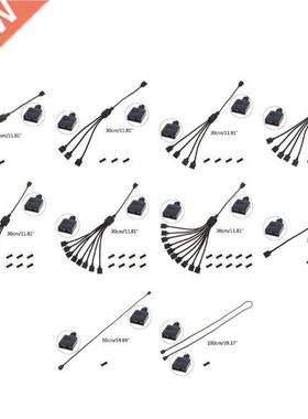 5V 3Pin Interface Transfer Extension Cable RGB Splitter Cord