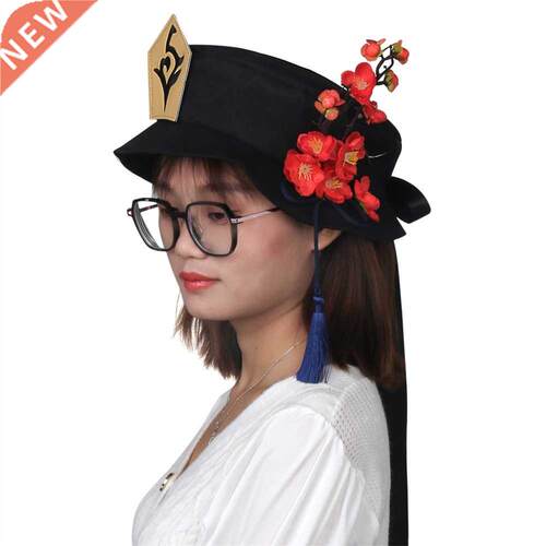 Game Genshin Impact Hu Tao Hat Well-made Hutao Cos Cap Headw