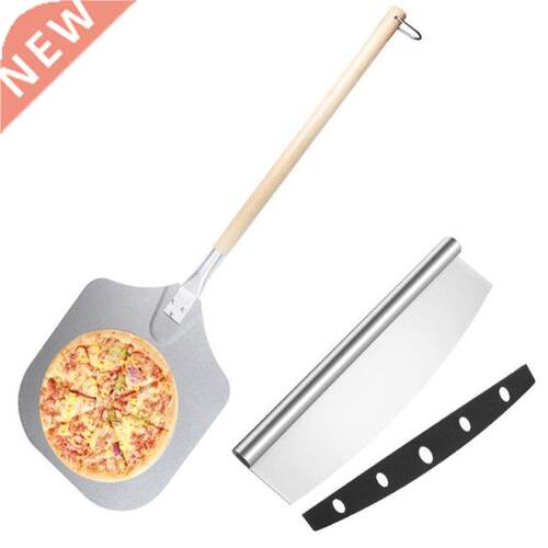 1 Piece Detachable Handle Pizza Shovel Aluminum Shovel Bakin