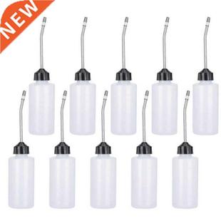 Sewing Tools 10pcs 120ML Sewing Machine Oiler Iron Nozzle Pl
