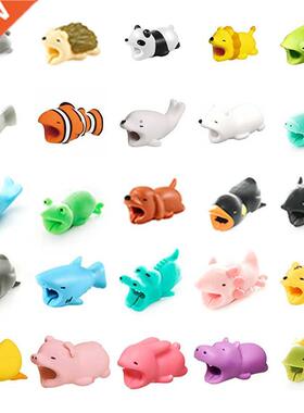 New Cartoon Animal Cable Protector Usb Line Earphone Cable P