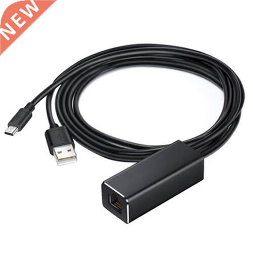 New 1m  In 1 Micro USB To RJ45 Ethernet Adapter for Fire TV