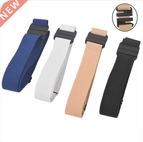 New Unisex Buckle-Free Elastic Belt For Jeans Pants Dress Sr