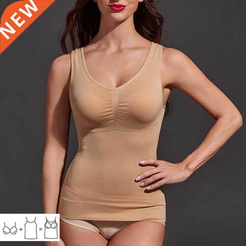 Women Body aper Plus Size Bra Cami Tank Top Slimming Vest