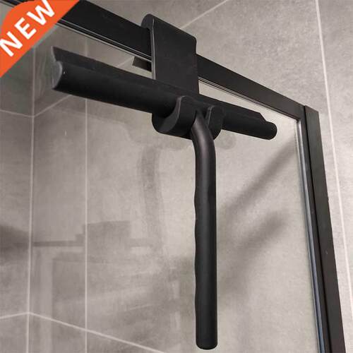 Shower Squeegee Glass Clean Scraper Washing Wiper Hanger Flo