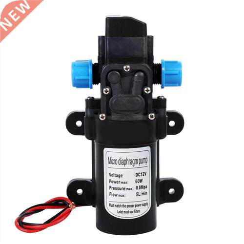DC 12V Water Pump Micro Diaphragm Pumps 116Psi High Pressure