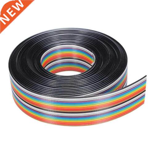 5M 1.27mm 20P Cable Rainbow Flat Line Support Wire Soldered