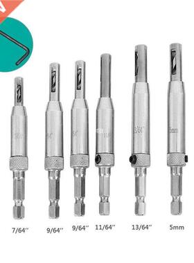 8pcs Hinge Drill Set Self-Centring Drill Set Hardware Drill