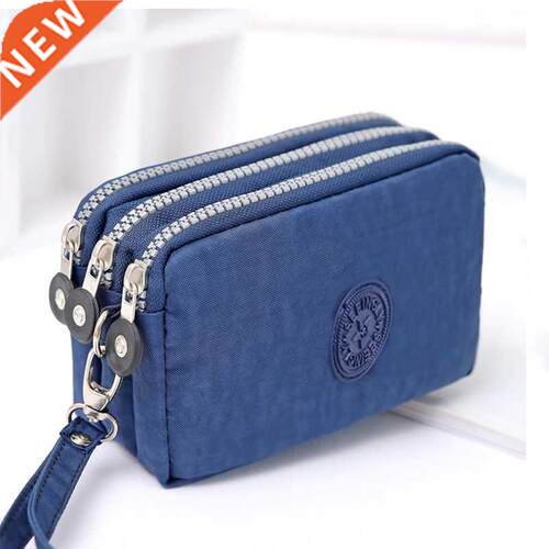 2022 New Coin Purse Women Small Wallet Washer Wrinkle Fabric