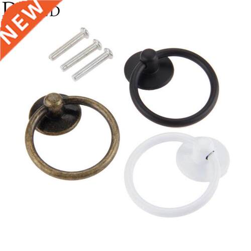 44*52mm Vintage Round Ring Furniture Door Pull Handle Alloy