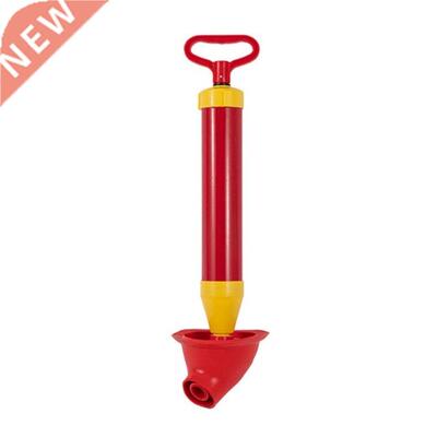 Manual Powerful Toilet Plunger Bathroom Sink Plumbers Plunge