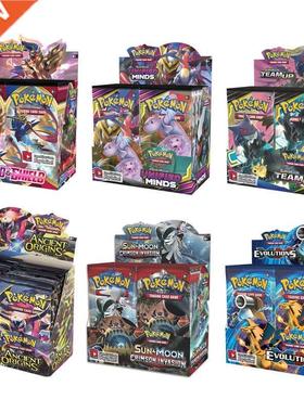 324Pcs/Box Pokemon Cards Newest GX EX Sword&ield Sun&a